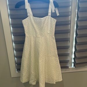 Gal Meets Glam Collection White Mini Dress. New with tags
